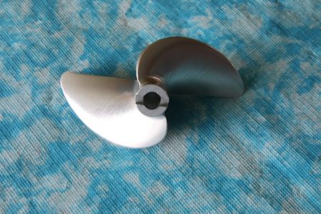 CNC Alu Propeller 74/2, x1,9 Fahrfertig, links