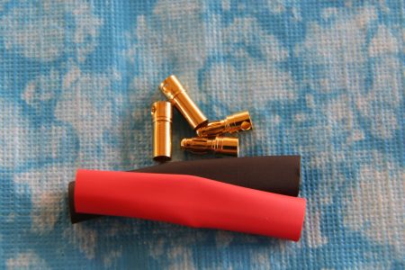 3,5 mm Goldkontaktstecker "Lamellenstecker", 2 Paar