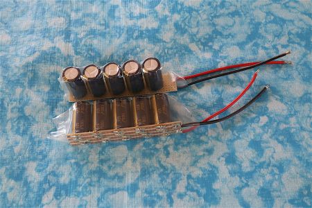 Zusatz- Kondensatore 5x 1.000µF 63V (5.000µF)