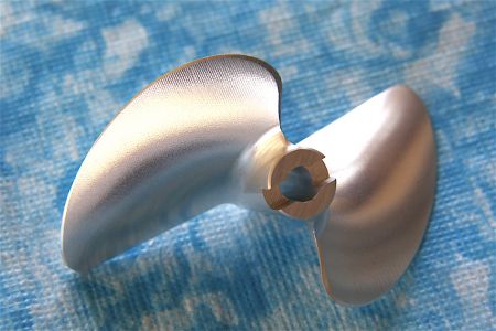 CNC Alu Propeller 60/2 x1,4 Fahrfertig rechts