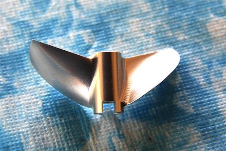 CNC Alu Propeller 42/2 x1,7 Fahrfertig links