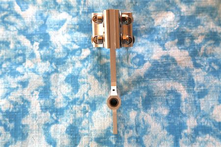 Propeller- Halter, Strut, 90 mm, 4,75 mm, mit Finne