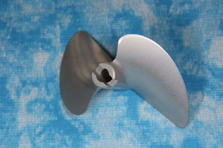 CNC Alu Propeller 55/2 x1,4 Fahrfertig links