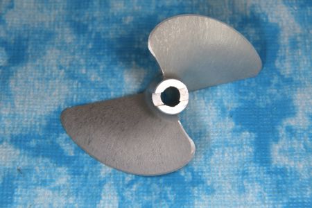 CNC Alu Propeller 54/2 x1,4 Fahrfertig links
