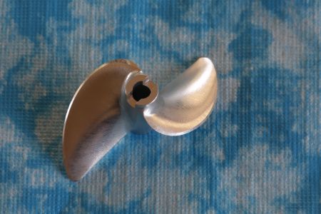 CNC Alu Propeller 50/2 x1,9 Fahrfertig rechts