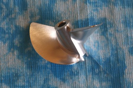 CNC Alu Propeller 54/2 x1,9 Fahrfertig rechts