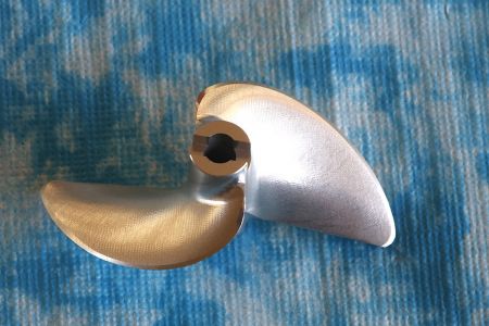 CNC Alu Propeller 54/2 x1,9 Fahrfertig links