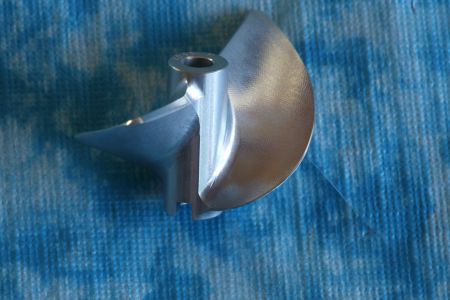 CNC Alu Propeller 58/2 x1,9 Fahrfertig links