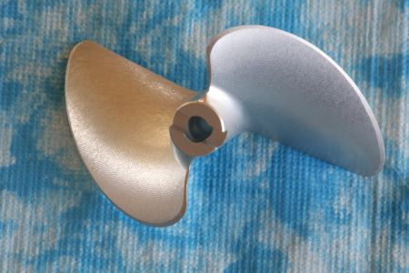 CNC Alu Propeller 62/2 x1,4 Fahrfertig links