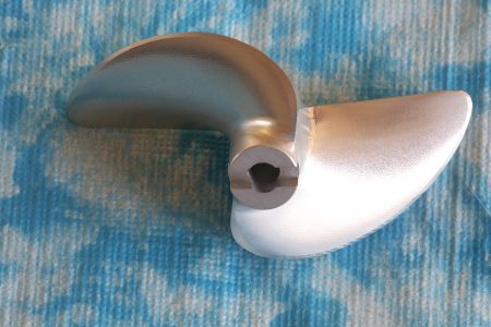 CNC Alu Propeller 62/2 x1,9 Fahrfertig rechts