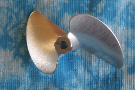 CNC Alu Propeller 64/2 x1,4 Fahrfertig links