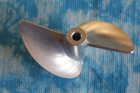 CNC Alu Propeller 64/2 x1,9 Fahrfertig rechts