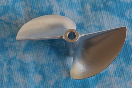 CNC Alu Propeller 66/2 x1,4 Fahrfertig links