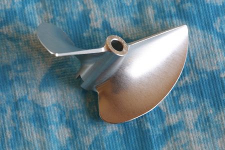 CNC Alu Propeller 66/2 x1,4 Fahrfertig links