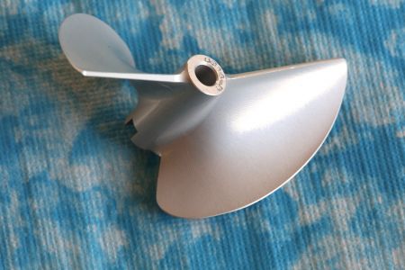 CNC Alu Propeller 68/2 x1,4 Fahrfertig links