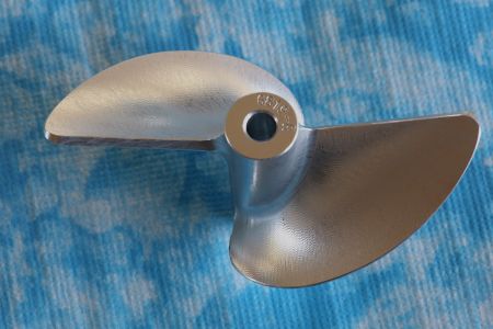 CNC Alu Propeller 68/2 x1,9 Fahrfertig links