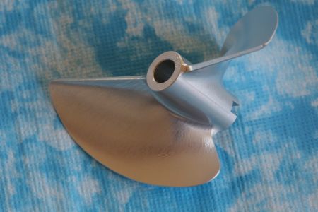 CNC Alu Propeller 70/2 x1,4 Fahrfertig rechts