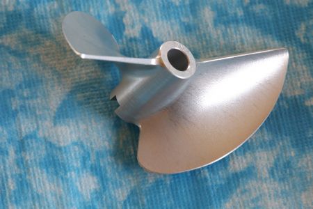 CNC Alu Propeller 70/2 x1,4 Fahrfertig links