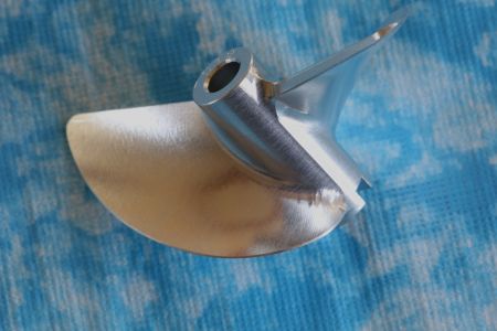 CNC Alu Propeller 70/2 x1,9 Fahrfertig rechts