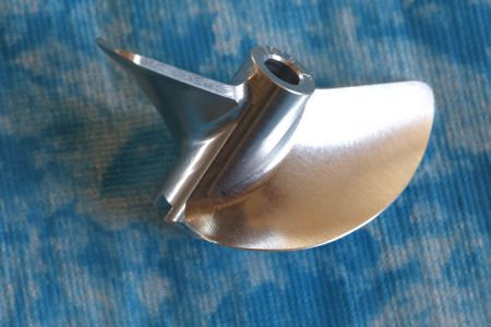 CNC Alu Propeller 70/2 x1,9 Fahrfertig links