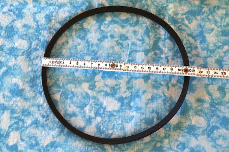 Startriemen 200mm, schwarz