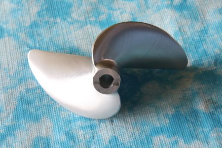 CNC Alu Propeller 80/2, x1,9 Fahrfertig, links