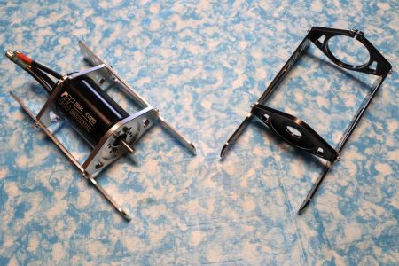 Alu BL- Motorträger für 56er Motore ( Verstellbar )