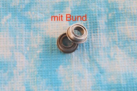 2x Kugellager 7x4x2,5mm