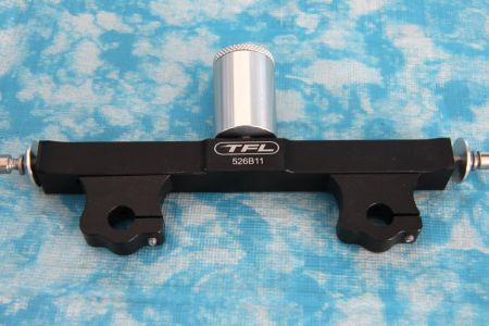 T- Bar doppel, Zweimotorig, Steven- Halter, schwarz
