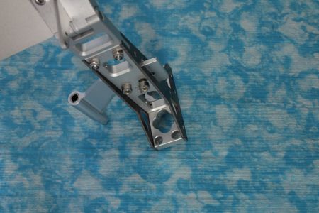 Ruderanlage, Ruder 105 mm mit 4,75 mm Strut, Alu-Carbon