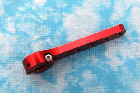 Alu- Servoarm 25T, rot, lang