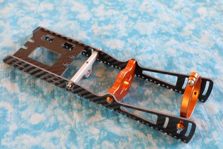 Karbon BL- Motorträger für 40er ( 3 fach verstellung, T- Bar ) B68