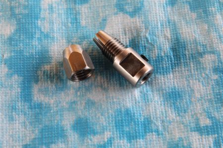 Spannzange, Zentrierkupplung 5mm - 3,8 mm