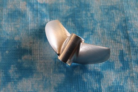 CNC Alu Propeller 46/2 x1,6 Fahrfertig rechts