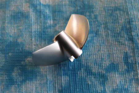 CNC Alu Propeller 46/2 x1,6 Fahrfertig links