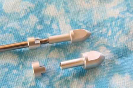 Adapter M4 Gewinde auf 4,75 mm D-D