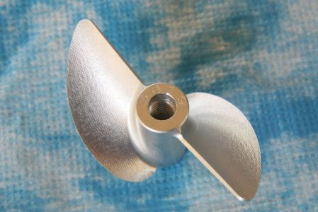 CNC Alu Propeller 36/2 x1,9 (M4) Fahrfertig rechts