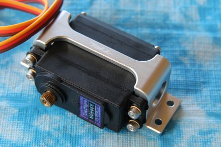 Alu Servohalter für Standartservo`s, ohne Bodenplatte