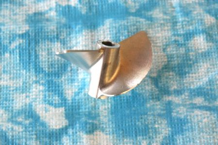 CNC Alu Propeller 38/2 x1,9 Fahrfertig links