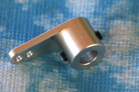 CNC Alu Ruderarm 23,5 mm einseitig, 5 mm