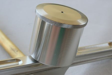 Ölfass für Stevenrohr- Halter, T- Bar