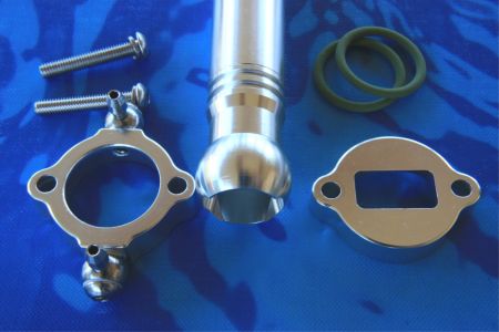 Verstellbarer Krümmer, Heckauslass, 22 mm für Zenoah, RCMK
