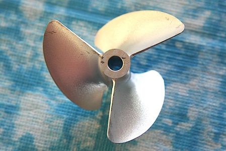 CNC Alu Propeller 50/3 x1,4 Fahrfertig, rechts (XO Serie)