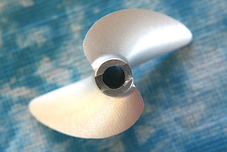 CNC Alu Propeller 42/2 x1,9 Fahrfertig links