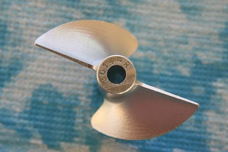 CNC Alu Propeller 30/2 x1,4 Fahrfertig links