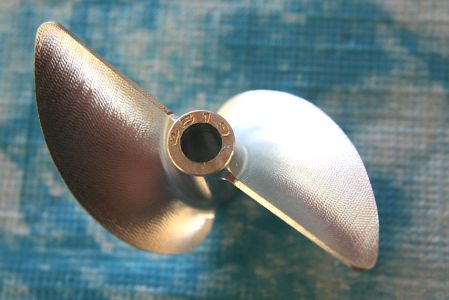 CNC Alu Propeller 48/2 x1,9 Fahrfertig rechts