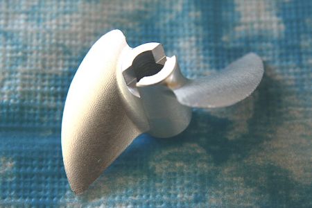 CNC Alu Propeller 36/2 x1,4 Fahrfertig rechts