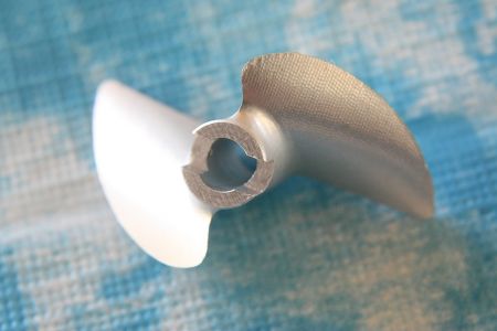 CNC Alu Propeller 36/2 x1,4 Fahrfertig links