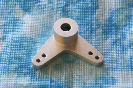 CNC Alu Ruderarm 29 mm, 5 mm, 90°