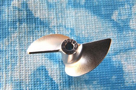 CNC Alu Propeller 32/2 x1,9 Fahrfertig links